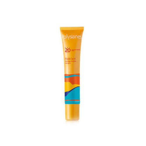 Les polysianes latte fluido spf20 viso 40 ml
