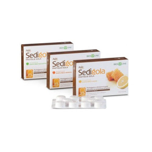 Apix propoli sedigola miele limone 20 pastiglie