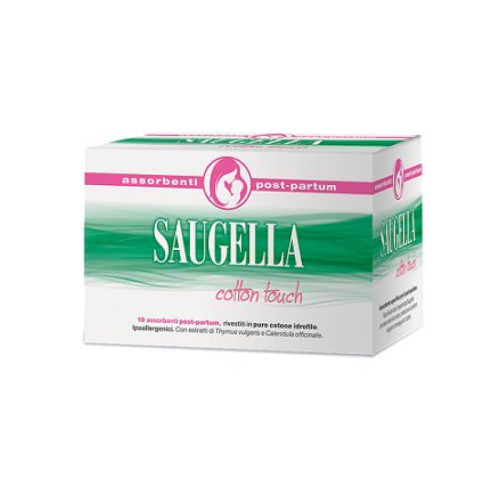 Saugella cotton touch assorbenti postpartum 10 pezzi