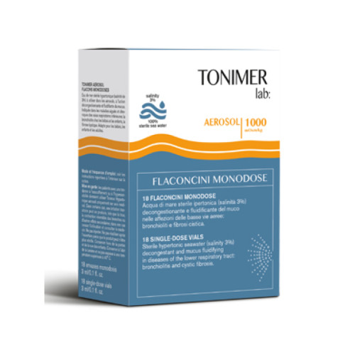 Tonimer lab aerosol 18 flaconcini 3 ml monodose
