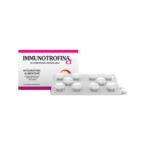 Immunotrofina d 30 compresse orosolubili