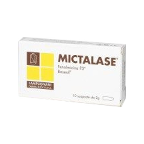 Mictalase 10 supposte 2 g