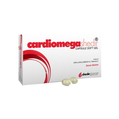 Cardiomega shedir 30 capsule molli 23,3 g