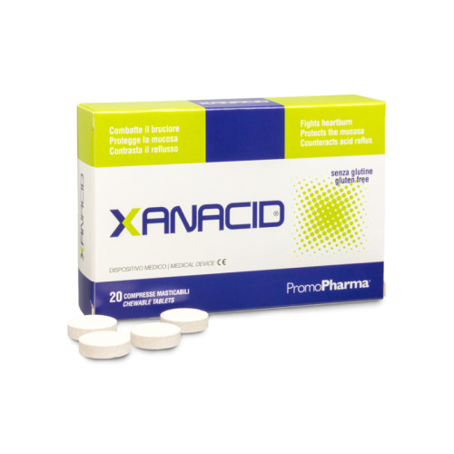 Xanacid 20 compresse masticabili