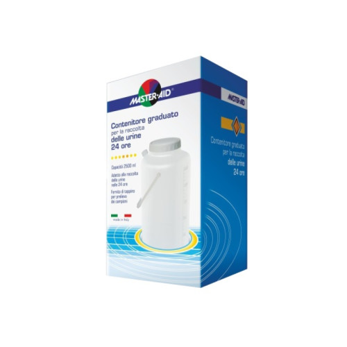 Contenitore raccolta urina master-aid 24 h 2500 ml