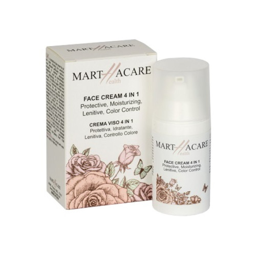 Martha health care crema viso 4 in 1 protettiva idratante lenitiva controllo colore 30 ml
