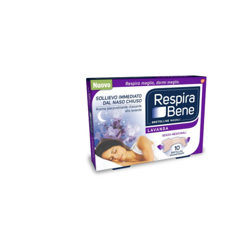 Cerotto nasale lavanda respira bene 10 pezzi