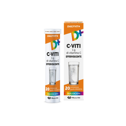 Massigen vitamina c 1g effervescente 20 compresse