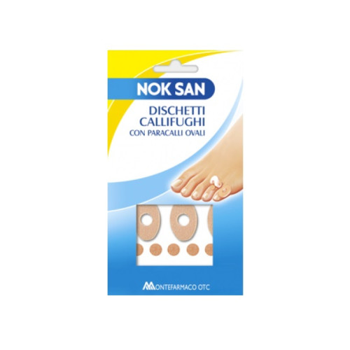 Nok san dischetti callifughi con paracalli ovali