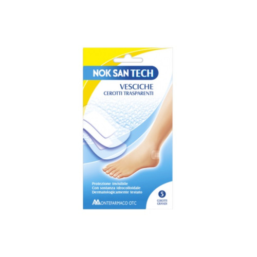 Nok san tech cerotto vescicale grande 5 pezzi