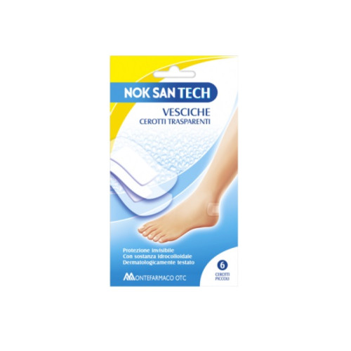 Nok san tech cerotto vescicale piccolo 6 pezzi