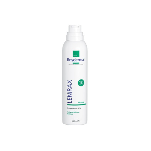 Lenirax 10 mousse dermatologica crotamitone 10% 150 ml