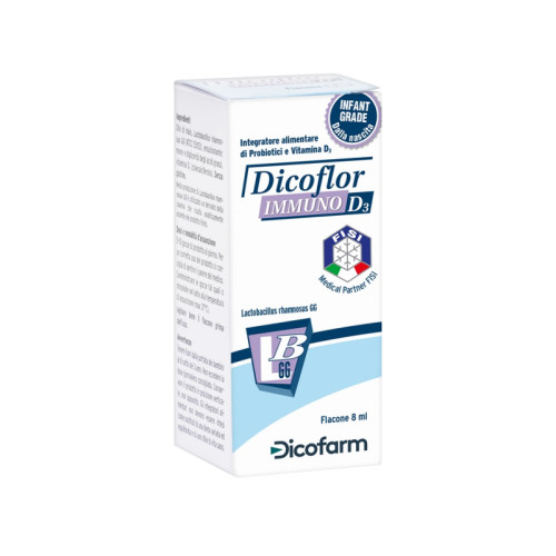 Dicoflor immuno d3 8 ml flacone