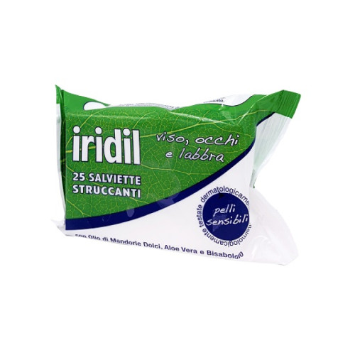Iridil salviette struccanti 25 pezzi