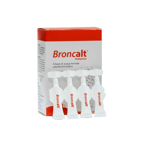 Broncalt strip pediatrico soluzione irrigazione nasale 20 flaconcini da 2 ml