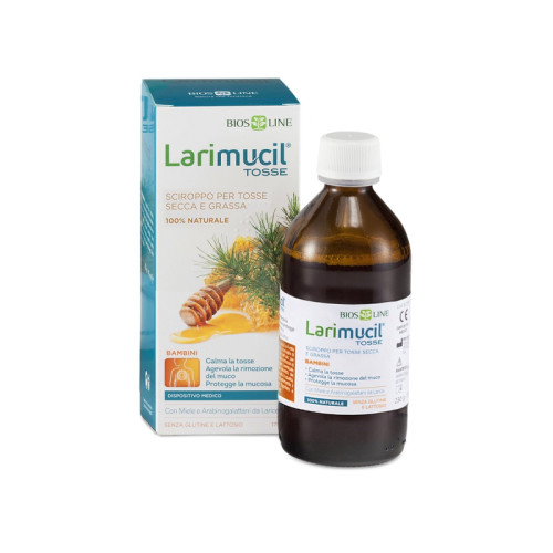 Larimucil tosse pediatrico 1+ sciroppo 175 ml ce 0426 230 g