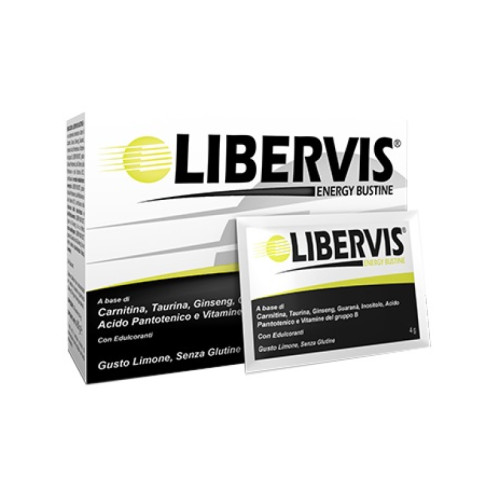 Libervis energy limone 20 bustine 4 g