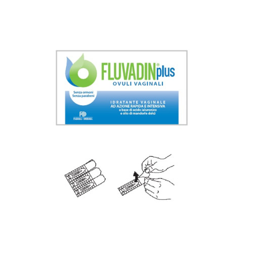 Ovuli vaginali fluvadin plus 10 pezzi