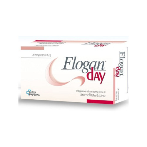 Flogan day 20 compresse senza glutine naturalmente privo di lattosio