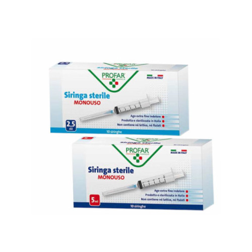 Siringa monouso 5 ml profar