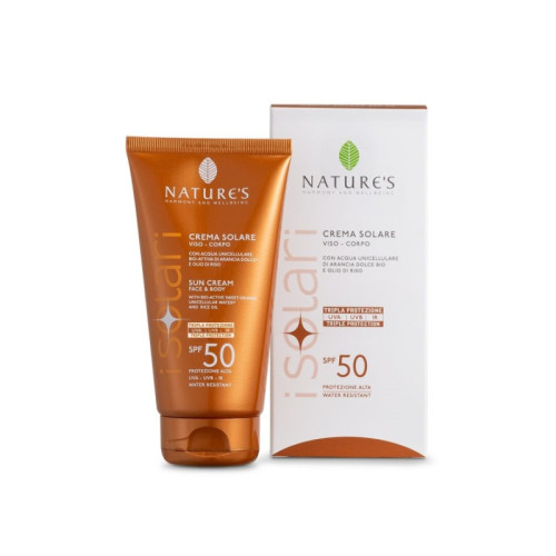 Nature's i solari crema solare viso e corpo spf 50 ir sun 150 ml