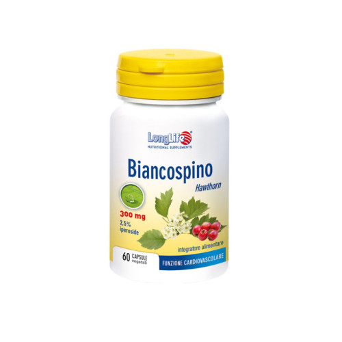 Longlife biancospino 60 capsule vegetali