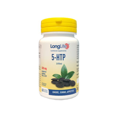 Longlife 5-htp 60 capsule vegetali senza glutine