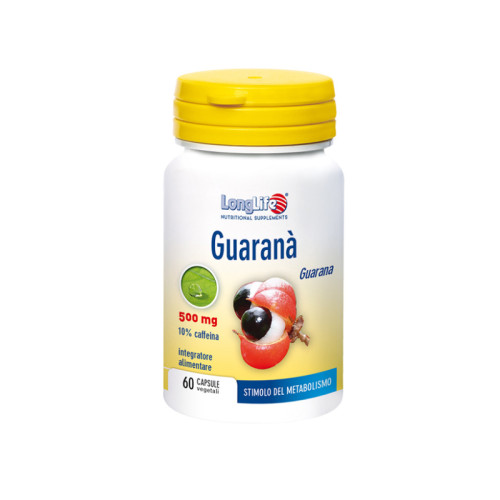 Longlife guarana' 60 capsule vegetali
