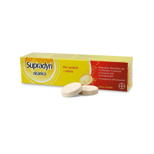 Supradyn ricarica 15 compresse effervescenti