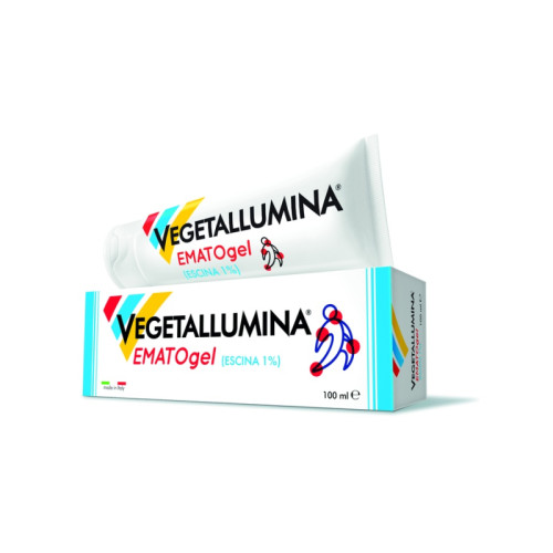 Vegetallumina ematogel escina 1% 100 ml