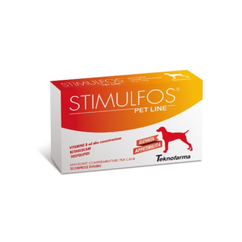Stimulfos pet line cane mangime complementare scatola 30 compresse