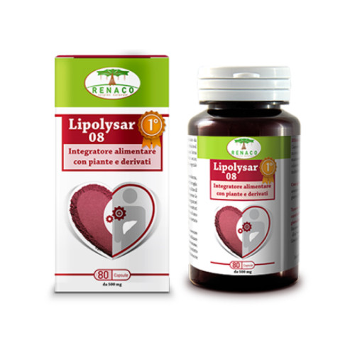 Lipolysar 08 monascus 80 capsule