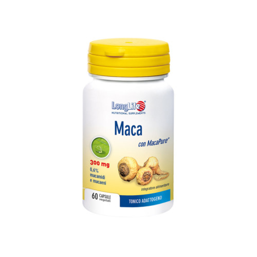 Longlife maca 60 capsule vegetali da 550 mg