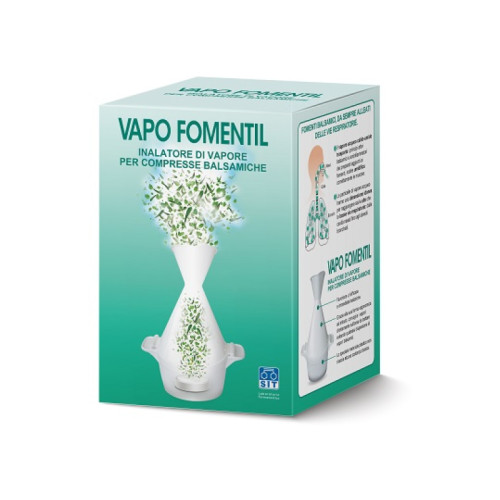 Vapo fomentil inalatore di vapore per compresse balsamiche
