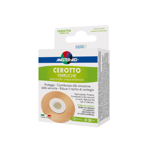 Cerotto verruche master-aid footcare 38 mm 12 pezzi e3
