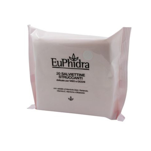 Euphidra salviettine struccanti 20 pezzi