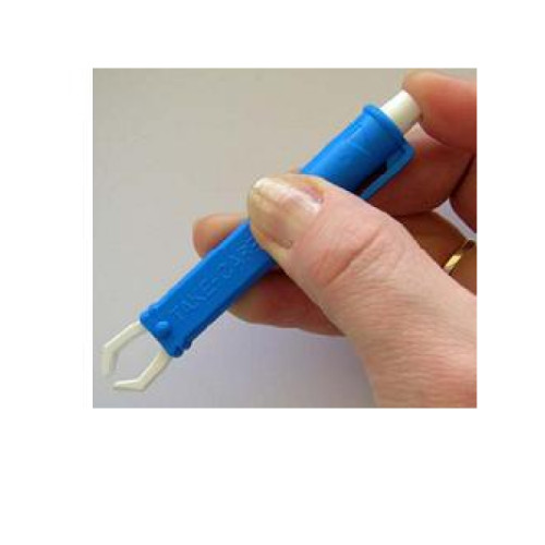Pinzetta togli zecche in plastica blister singolo