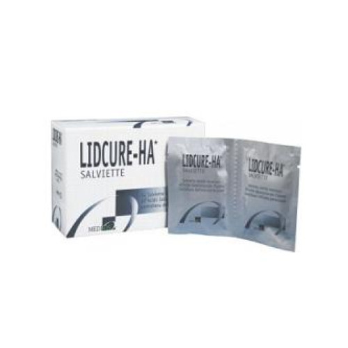 Lidcure ha salviettina detergente emolliente lenitiva 16 bustine