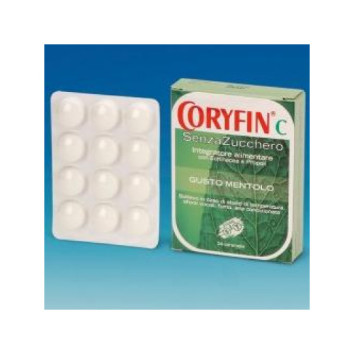 Coryfin c senza zucchero mentolo 48 g