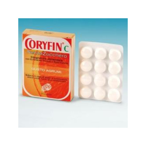 Coryfin c senza zucchero agrumi 48 g