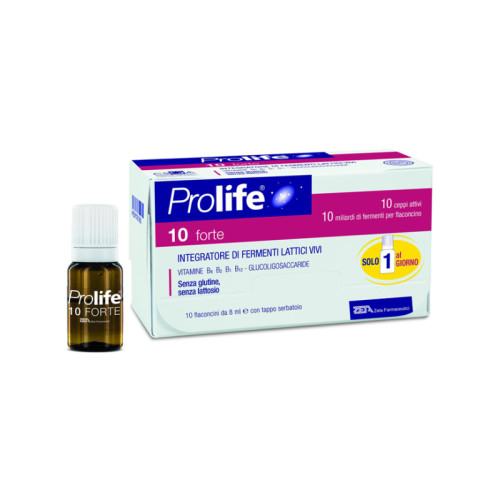 Prolife 10 forte 10 flaconcini da 8 ml