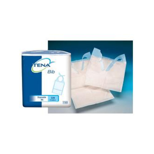 Bavaglia monouso tena bib misura media/large 150 pezzi
