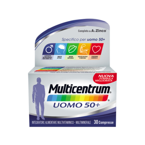 Multicentrum uomo 50+ 30 compresse