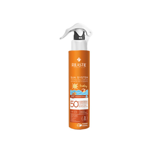 Rilastil sun system baby ppt spf 50+ emulsione spray 200 ml