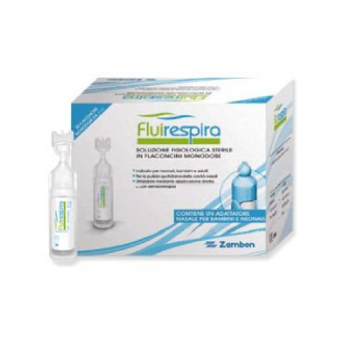 Fluirespira soluzione fisiologica sterile 30 flaconcini monodose da 5ml
