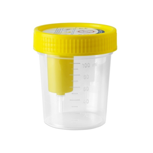 Contenitore raccolta urina linea f 120 ml