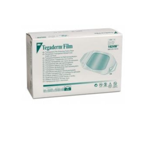 Medicazione trasparente sterile semipermeabile in poliuretano tegaderm film cm10x12 5 pezzi