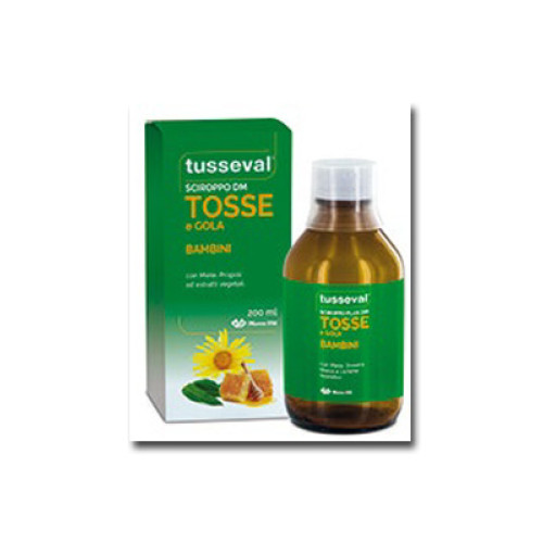 Tusseval sciroppo tosse bambini 200 ml