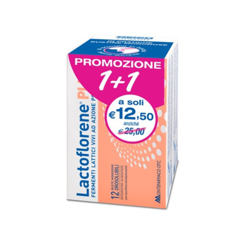 Lactoflorene plus bipack 12 bustine 48 g