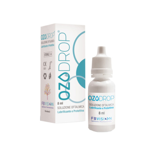 Ozodrop lipozoneye soluzione oftalmica base di olio ozonizzato in fosfolipidi 8 ml